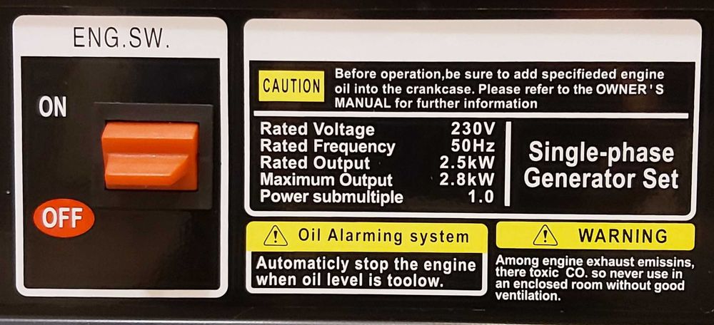 Agregator prądotwórczy Barracuda 2800