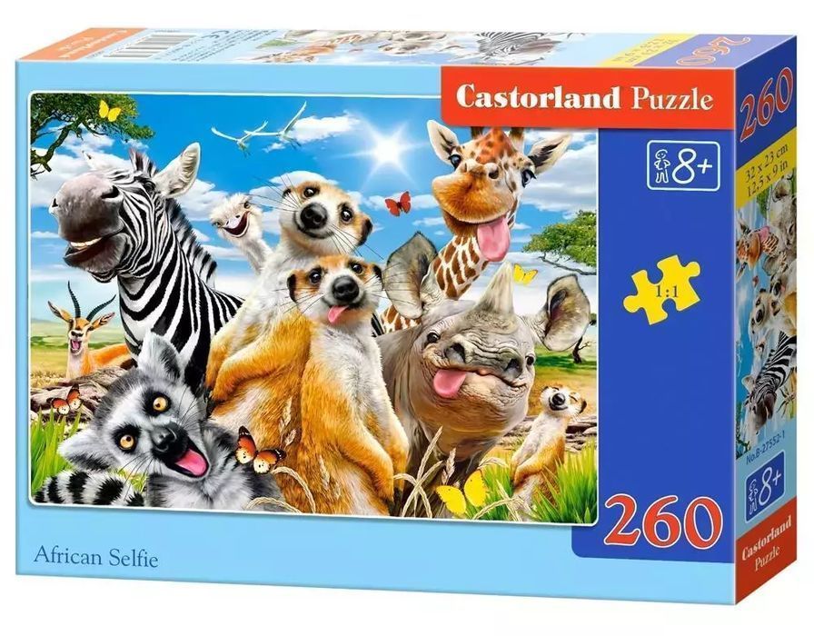 Puzzle 260 elementów. African Selfie. Castorland