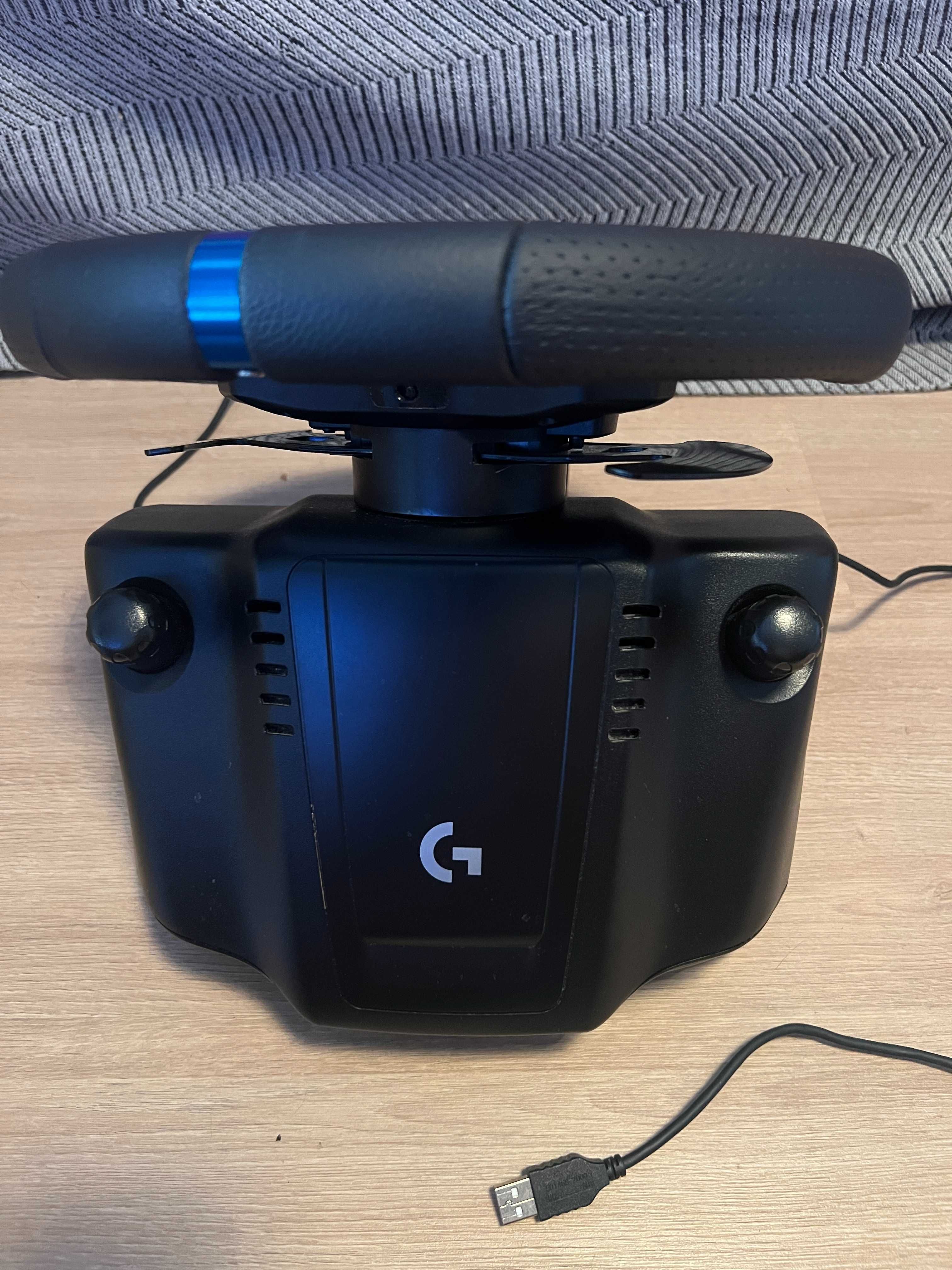 Logitech G923 PS4/PS5/PC — Como novo + Caixa + recibo com garantia