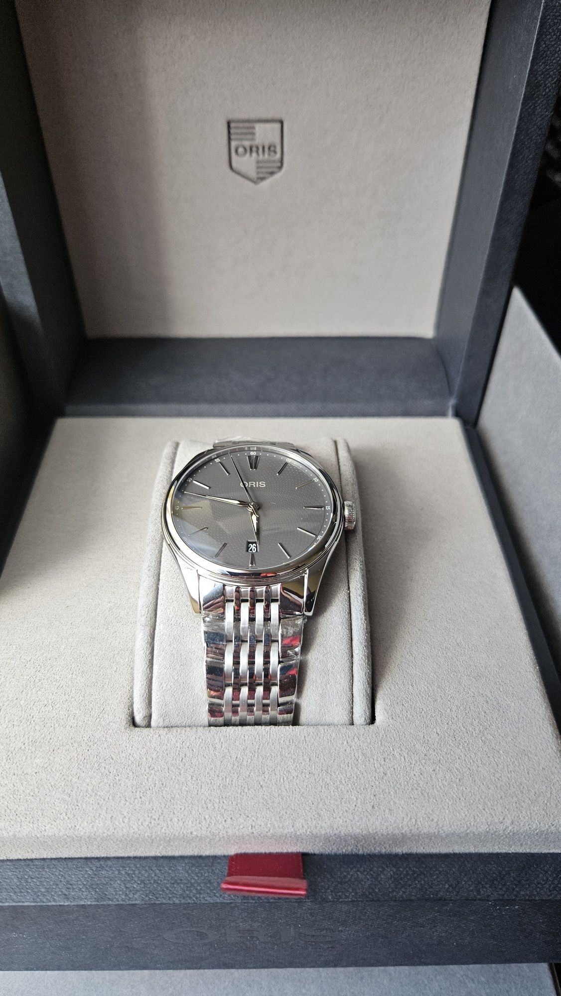 ORIS Artelier Date Automatic 40mm - zegarek męski automatyczny
