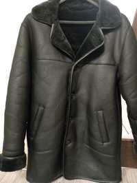 Дублёнка мужская куртка зима дублянка чоловіча L 48 50