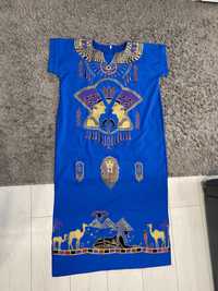 Egipska wyjątkowa sukienka / szata na wakacje / bal przebierańców