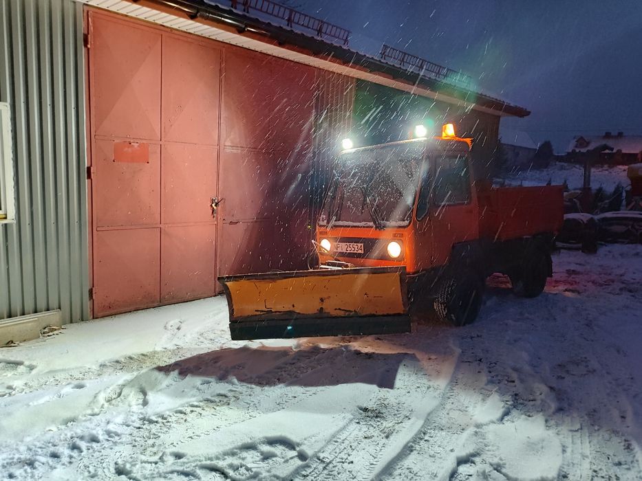 ODŚNIEŻANIE Multicar wywrotka 3.5t zamiatarka, wykopy, transport usług