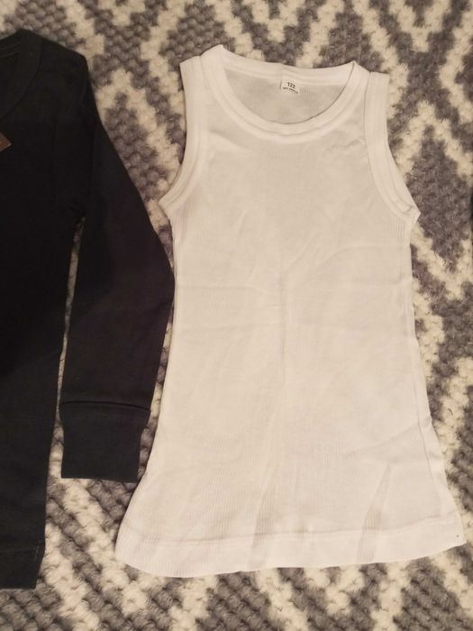 Podkoszulki dla chłopca na roz 122 Nowe