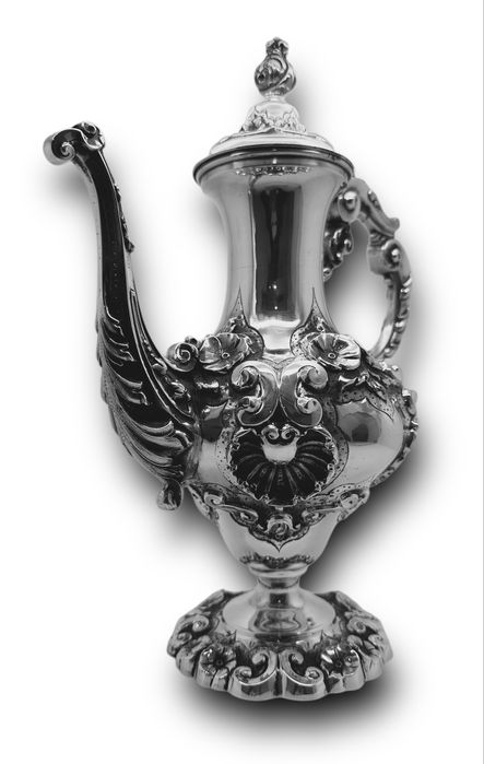 Serviço de Chá & Café em prata