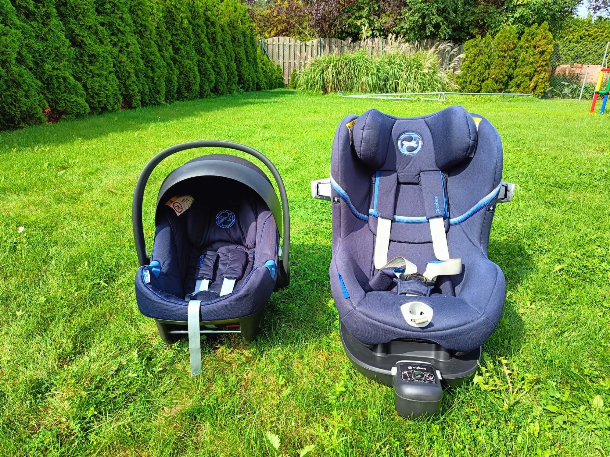 2 Foteliki Cybex + baza isofix