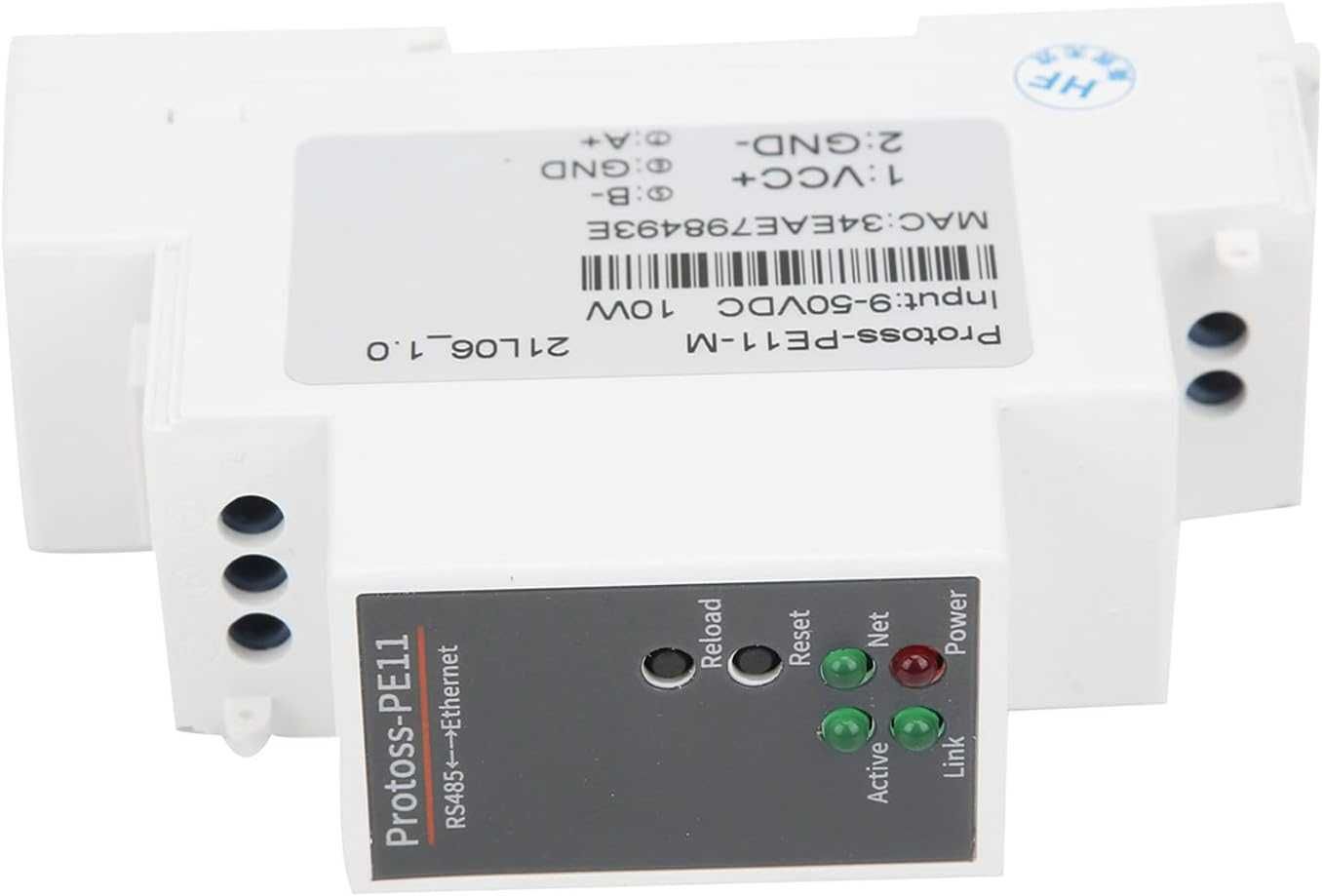 Moduł sieci Ethernet RS 485 10W szeregowy