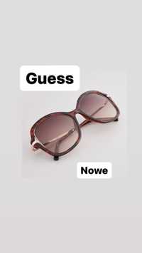 Guess nowe orygjnalne okulary sloneczne z etui