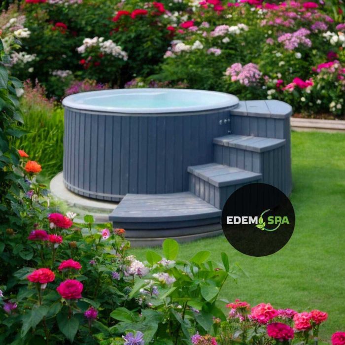 Чан на дровах. Джакузі з пічкою. Спа комплекс. Купіль холодна