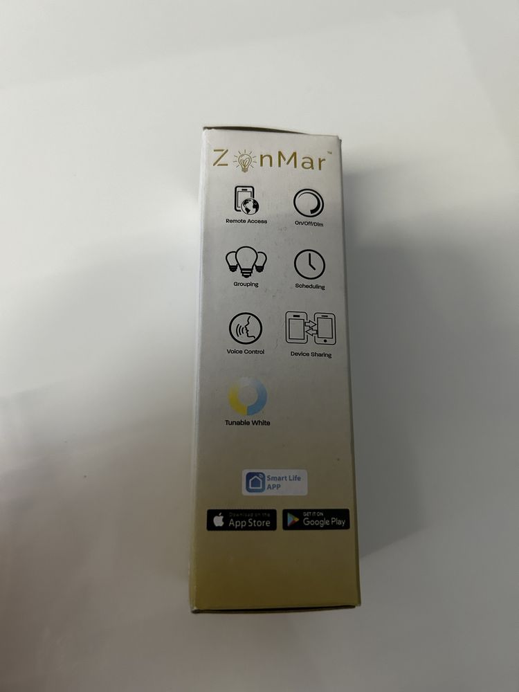 Nowa żarówka WiFi BLE Smart LED 50 W zapakowana