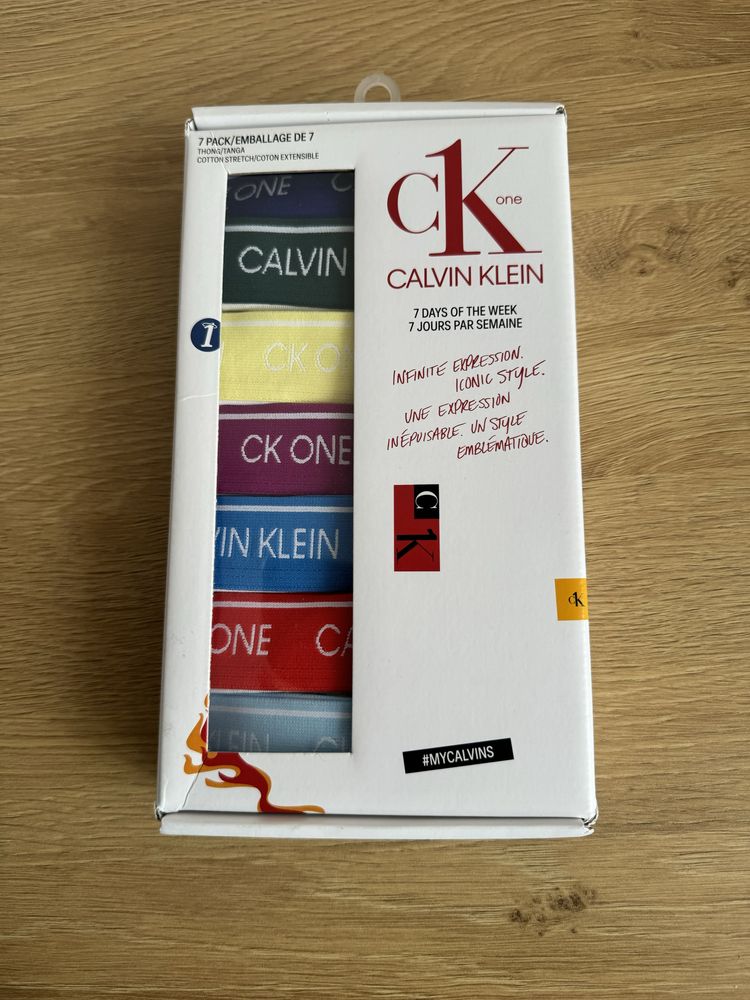 Нові труси жіночі Calvin Klein XS (Оригінал) 7 шт