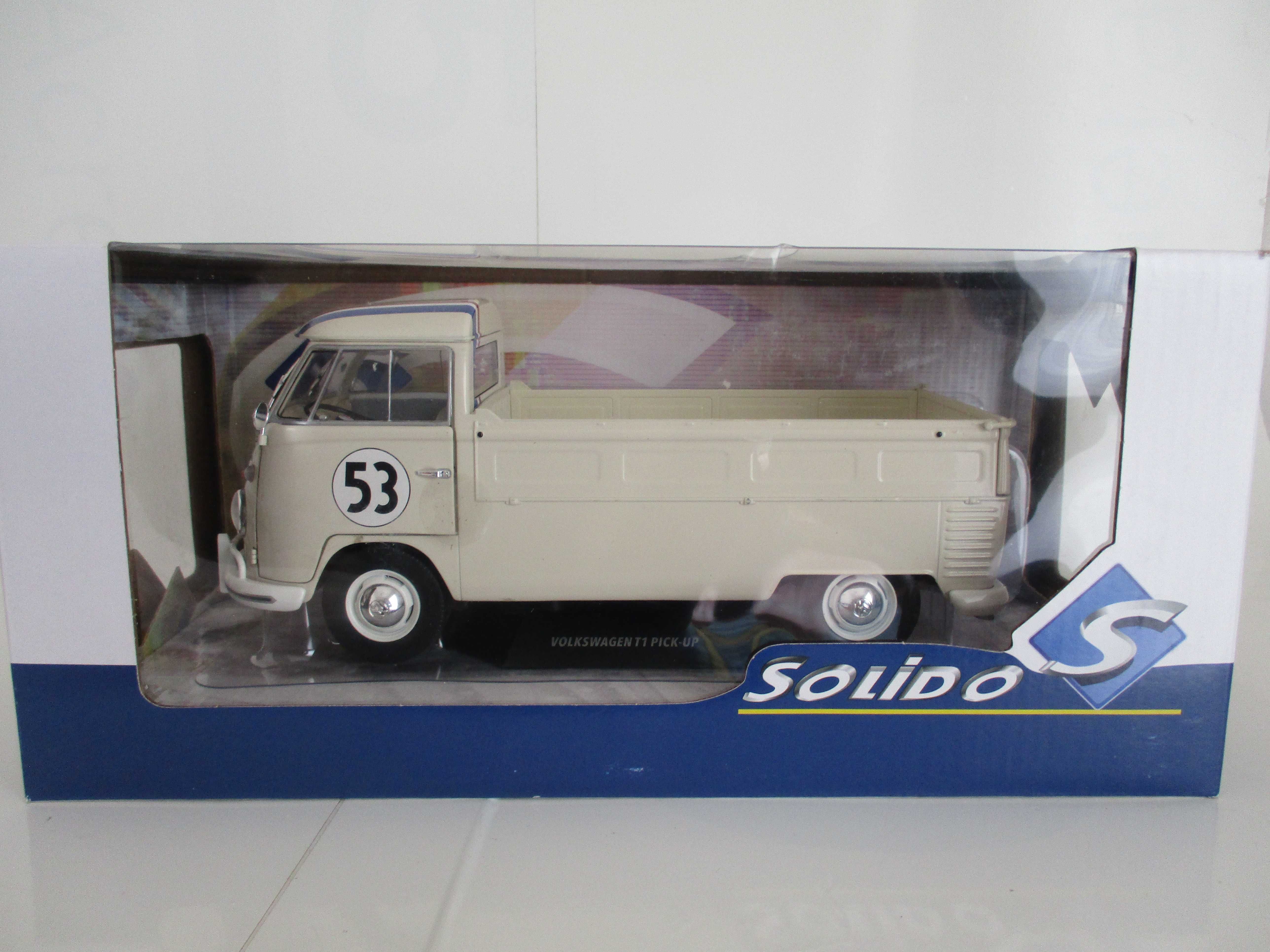 Miniatura de Coleção VOLKSWAGEN T1 PICK UP escala 1.18