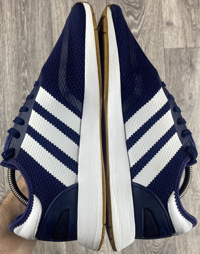 Adidas original кроссовки 44 размер синие оригинал