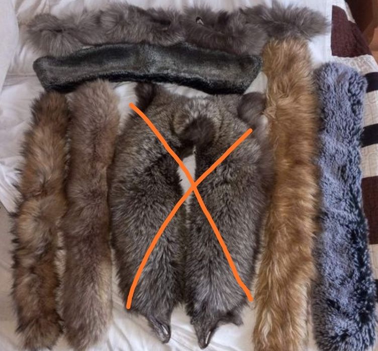 Меха чернобурки.