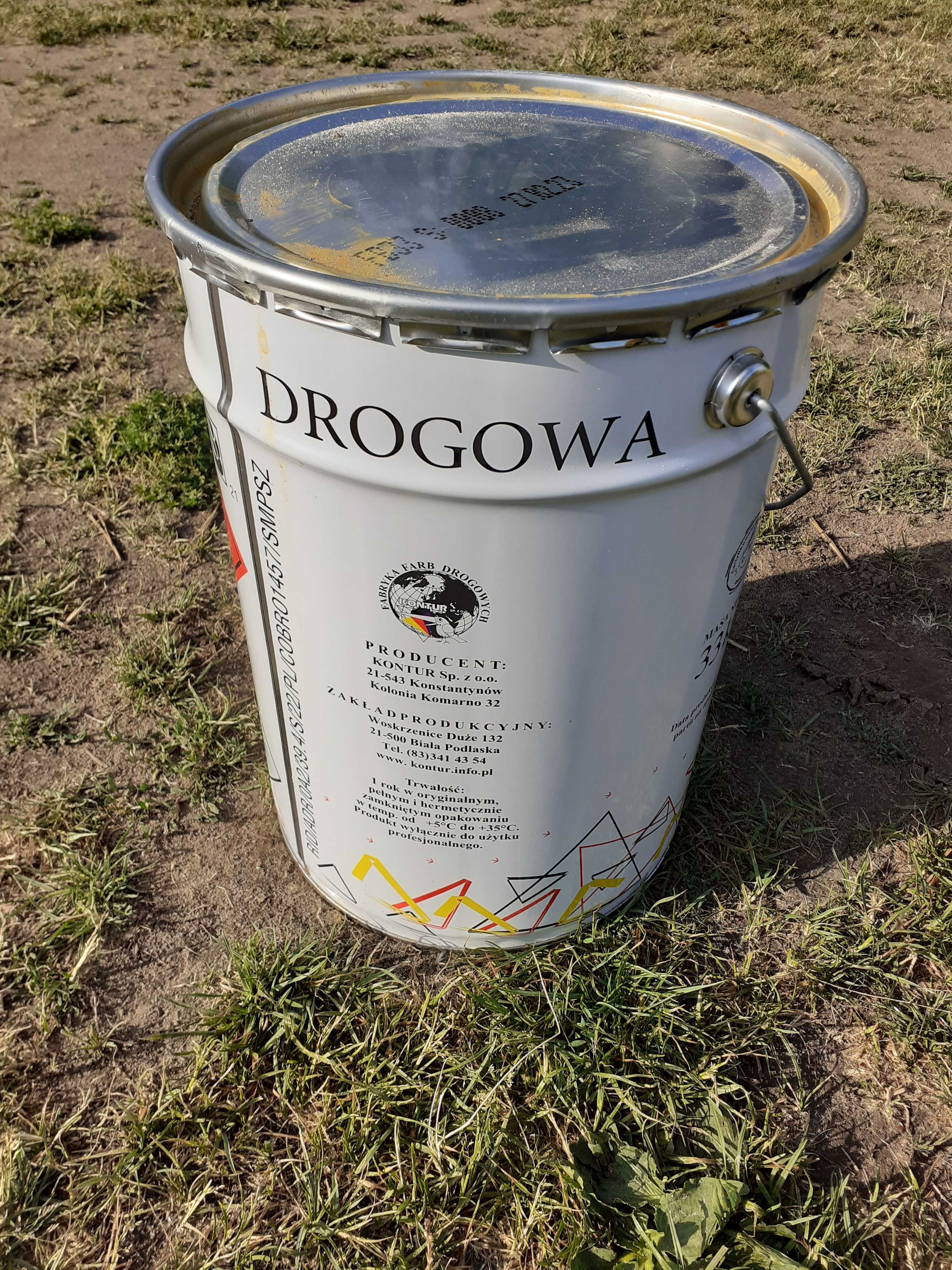 Nowa farba drogowa, Farba do betonu, Farba 33kg, Biała