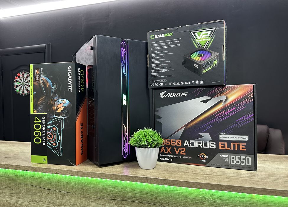 Ігровий ПК RTX4060/Ryzen5 5600/ОЗУ16Gb/512gb/1Tb