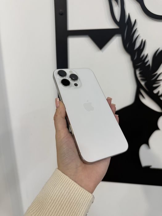 Used IPHONE 16 Pro Max 256 White Titanium Neverlock Дорошенка,28
