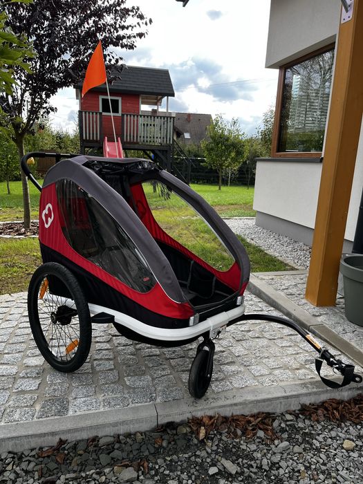 Przyczepka rowerowa Hamax 2 osobowa