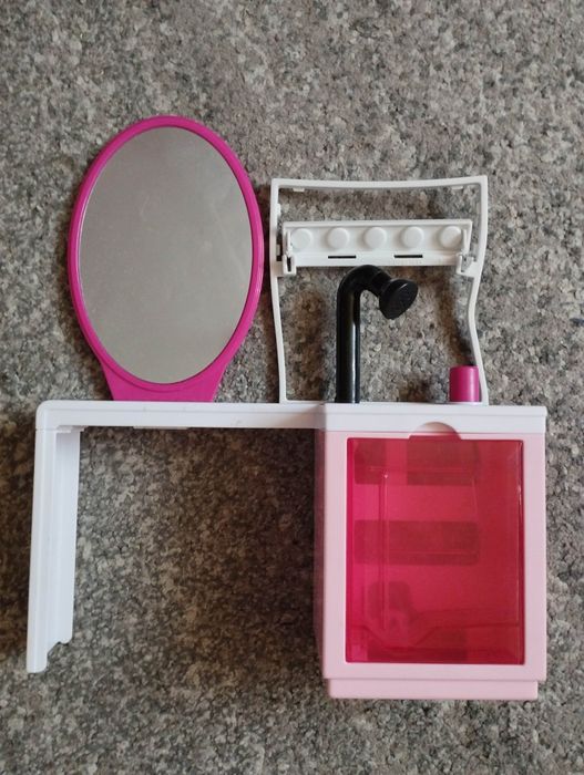 Lalki + akcesoria, gratis salon fryzjerski