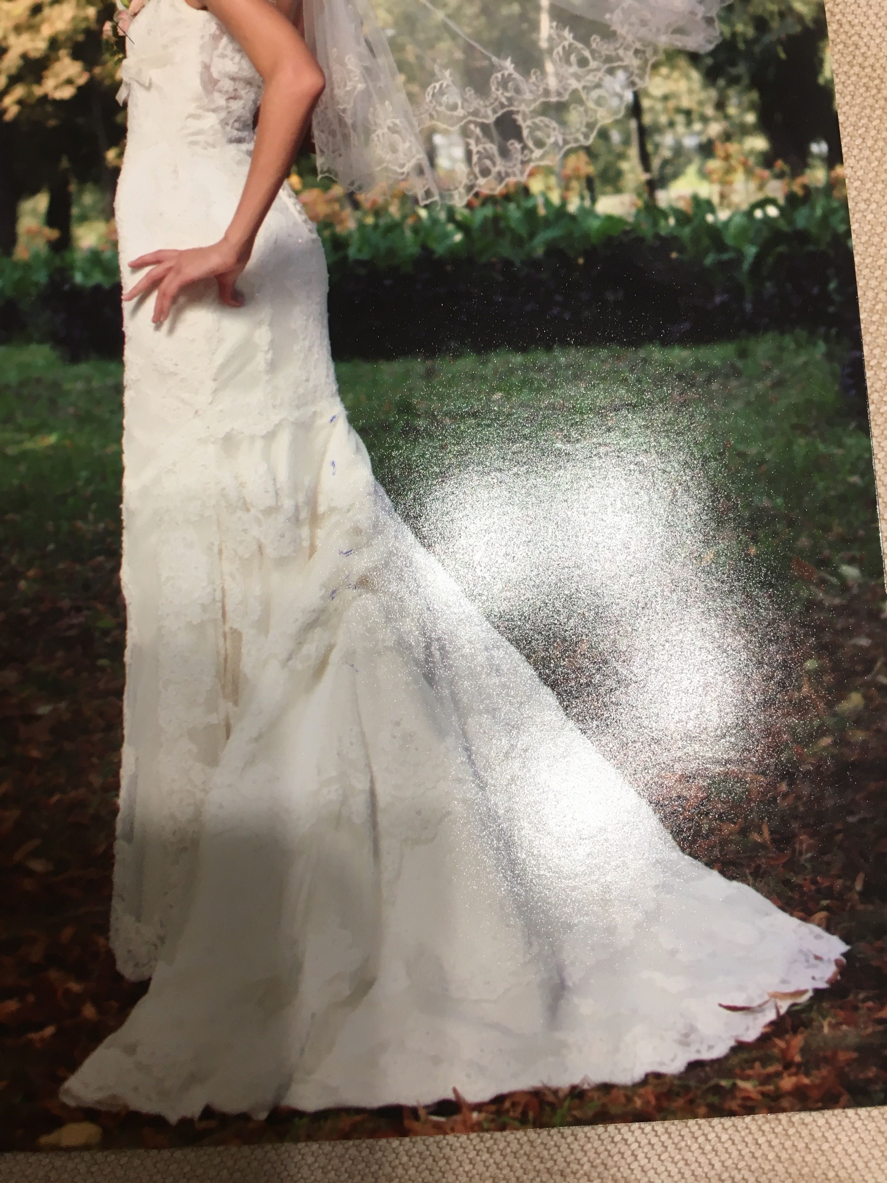 Свадебное платье фирмы Pronovias.