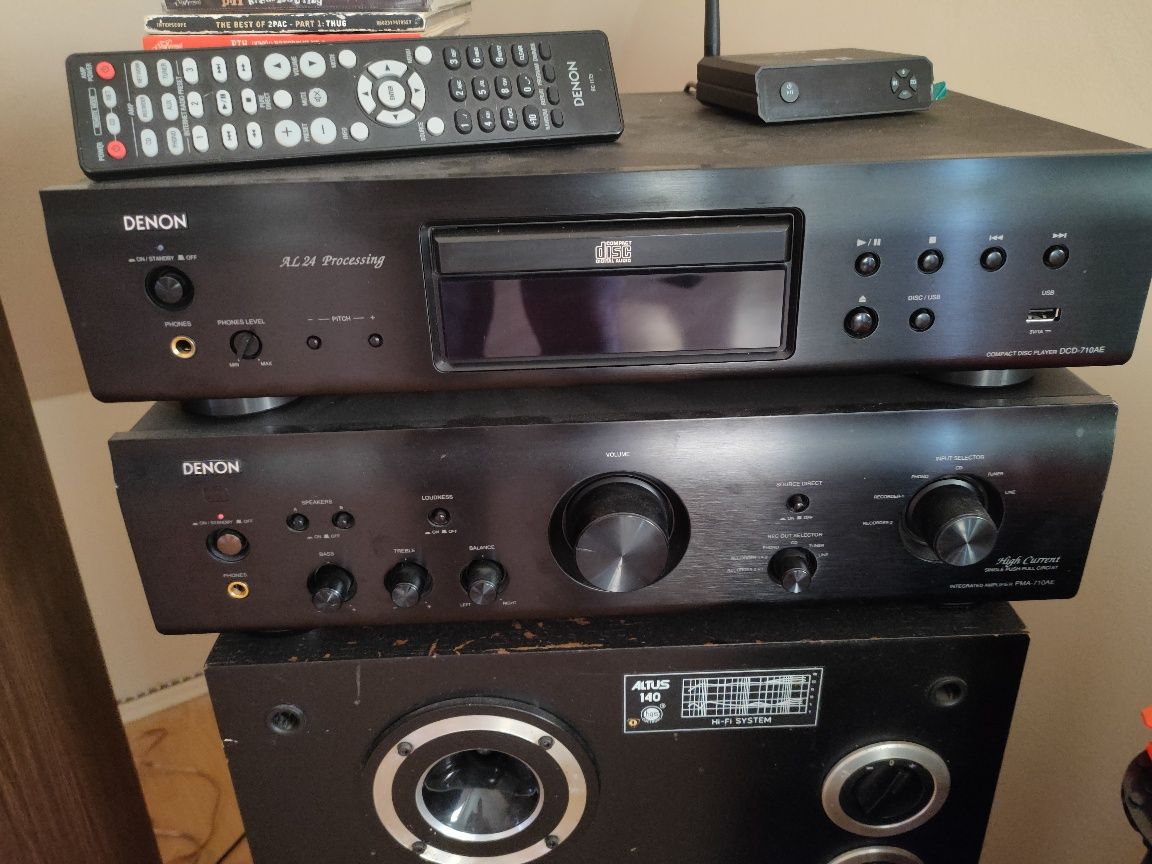 Denon pma-710ae + dcd-710ae + pilot