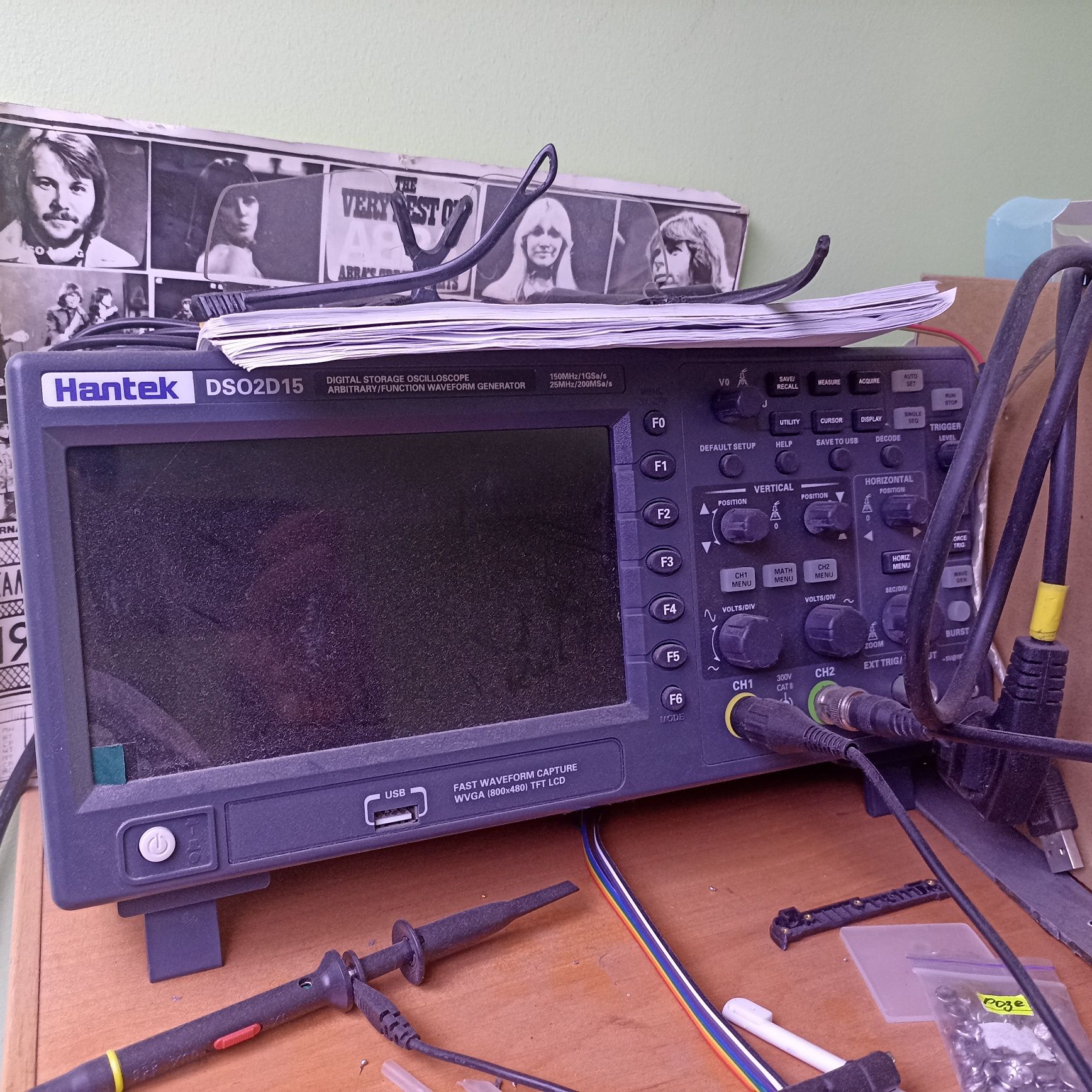 Осцилограф Hantek DS02D15. (150MHz)