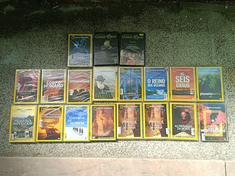 DVD de história national geoghrafic