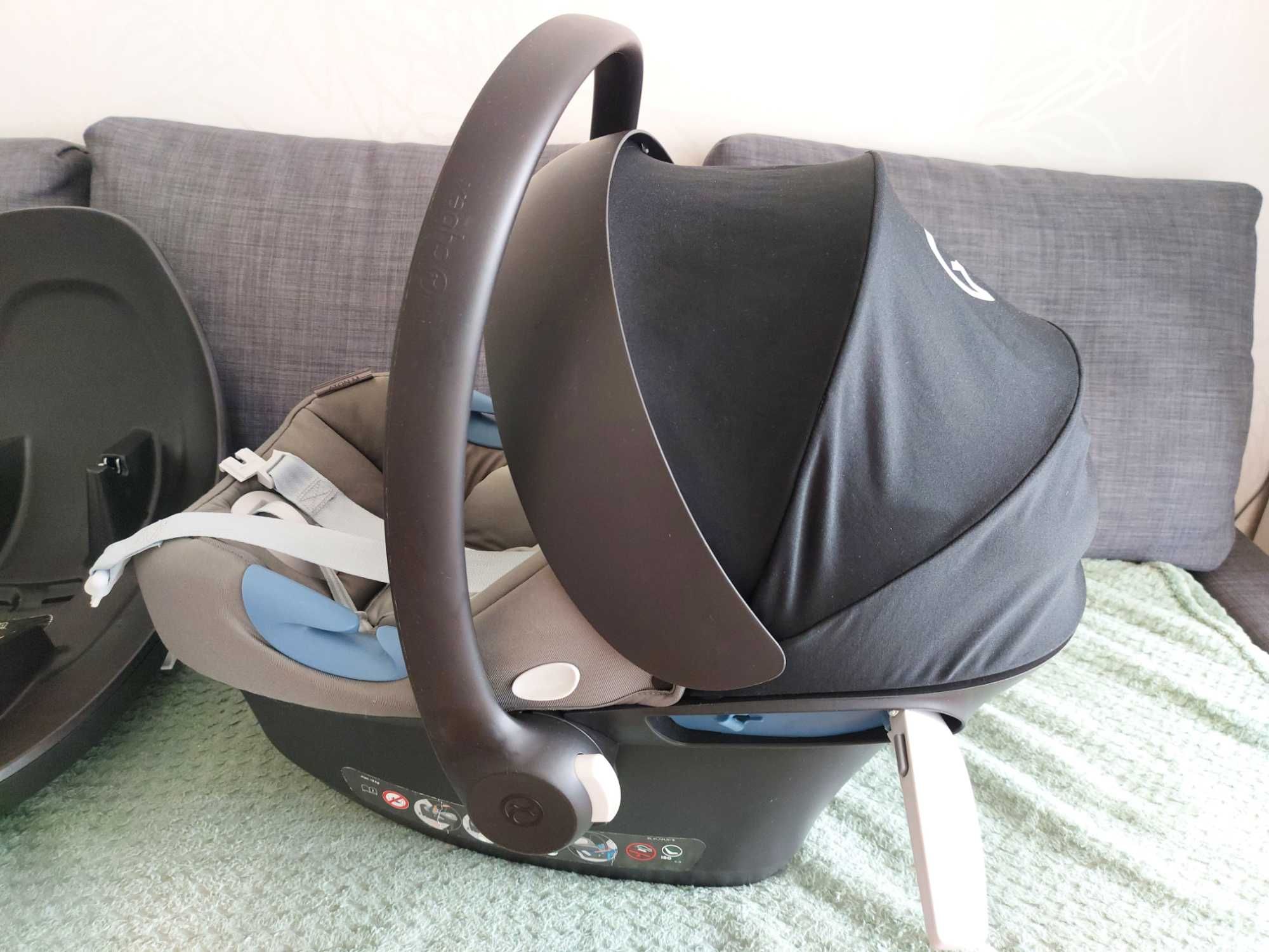 Fotelik Cybex Atom M i-size plus baza ISOFIX