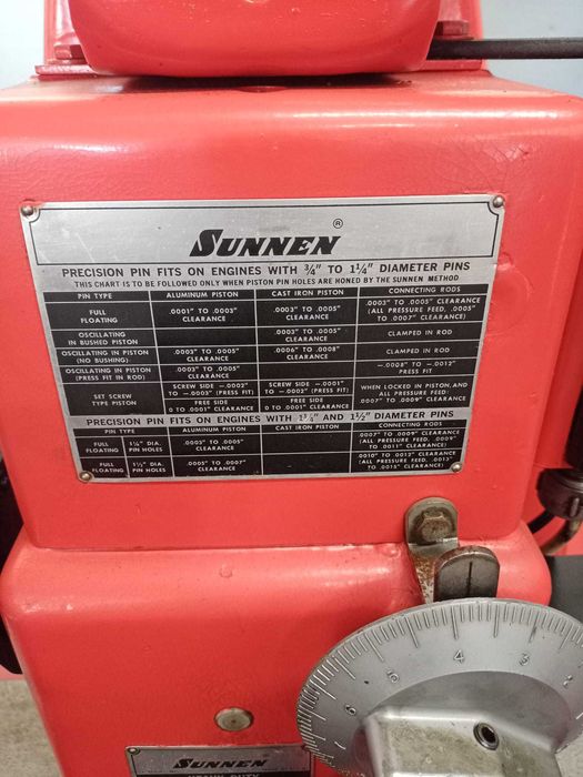 Sunnen Maquina de retificação