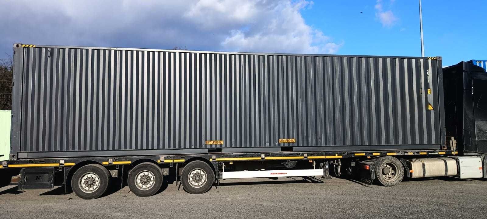 Kontener magazynowy 40HC (12 m) NOWY - Transport Cała Polska