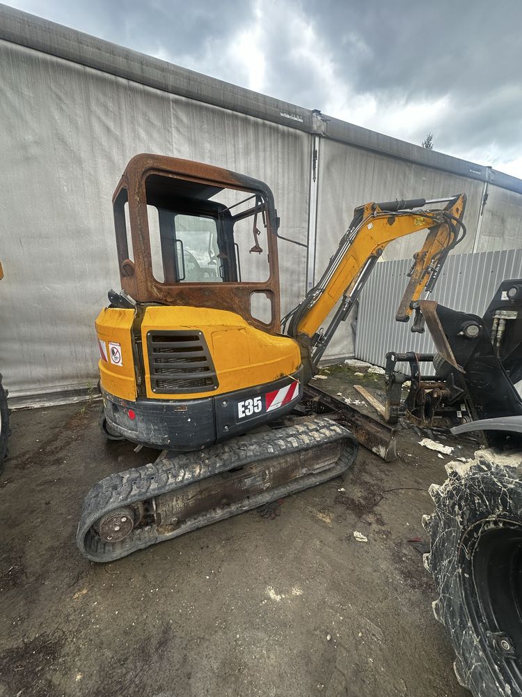 koparka bobcat e35 z 2017 roku na czesci