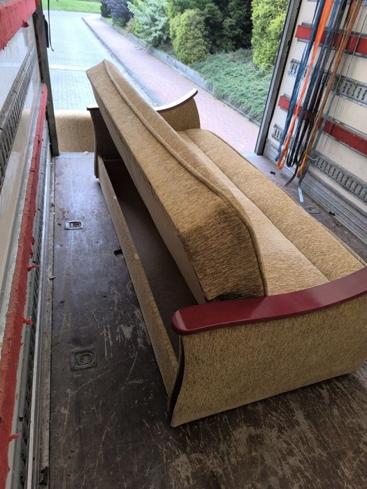 Wersalka kanapa sofa fotel zestaw dwa fotele i wersalkaTransportGratis