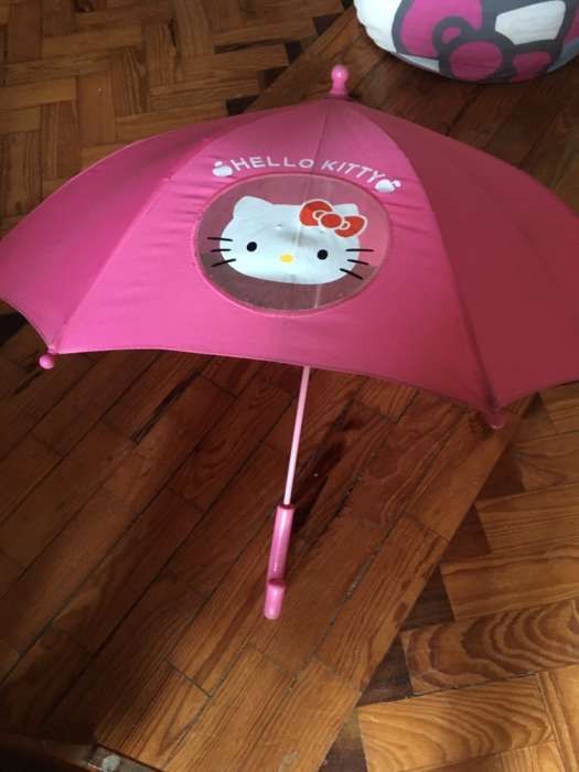 Chapéu de chuva infantil Hello Kitty. Novo.