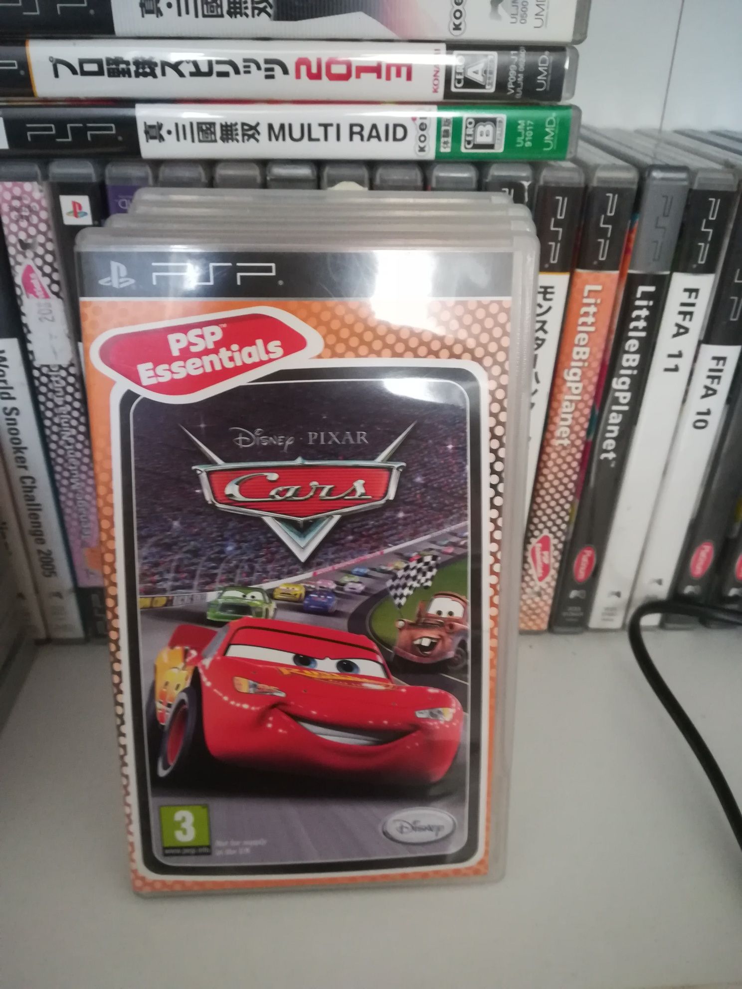 Cars auta psp PlayStation portable