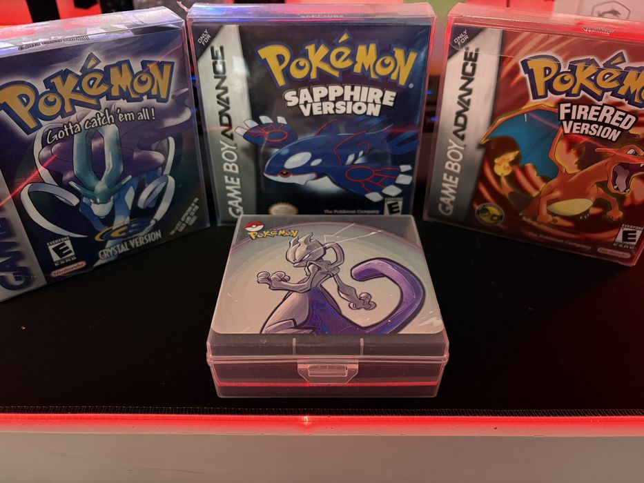 Gameboy Advance SP Mewtwo Edition