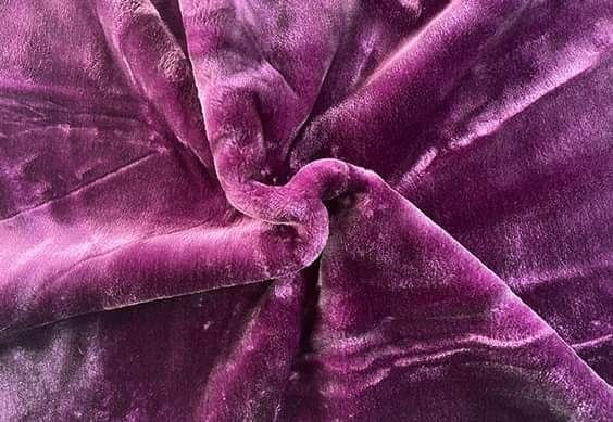 Cobertores em veludo