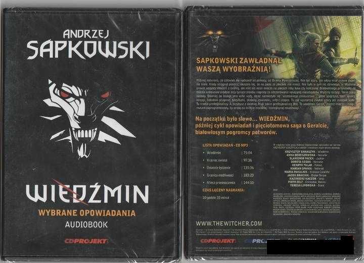 Wiedźmin Wybrane Opowiadania Audiobook nadszedł od Bramy Powroźniczej