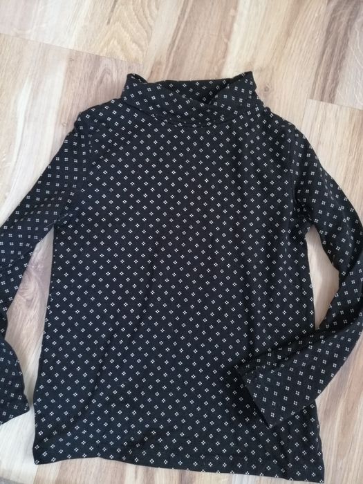 Bluzeczka półgolf H&M 110/116 bawełna organiczna