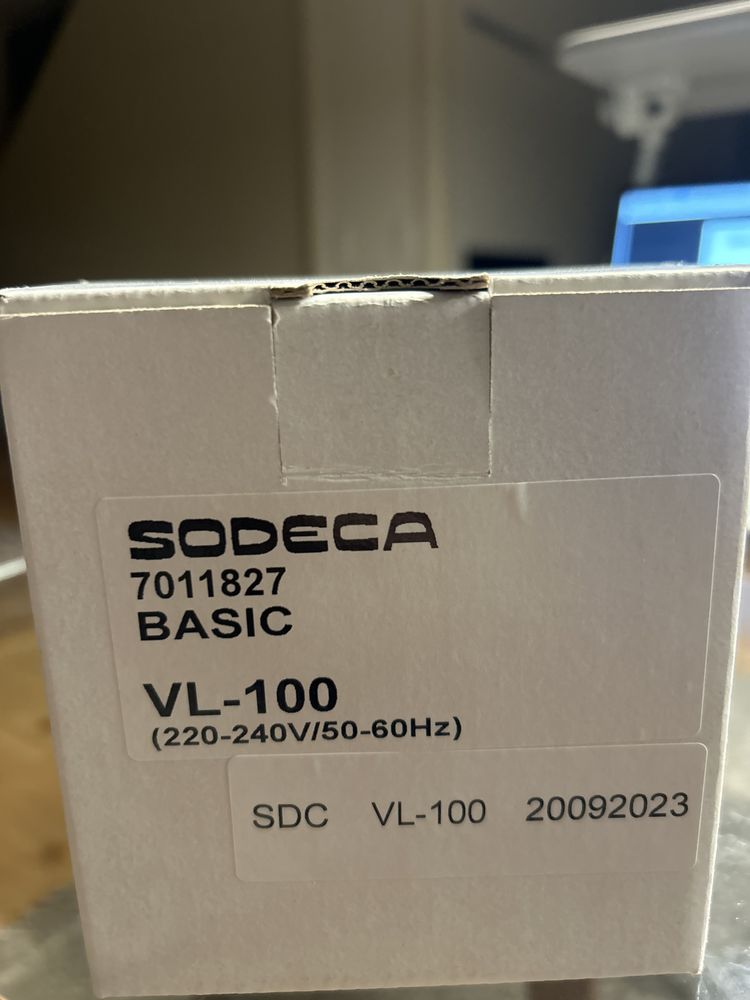 Ventilador de conduta sodeca para tubo 100mm