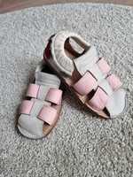 Sandałki skórzane sandały paputki Sweet Baby barefoot 15,5cm 24 25