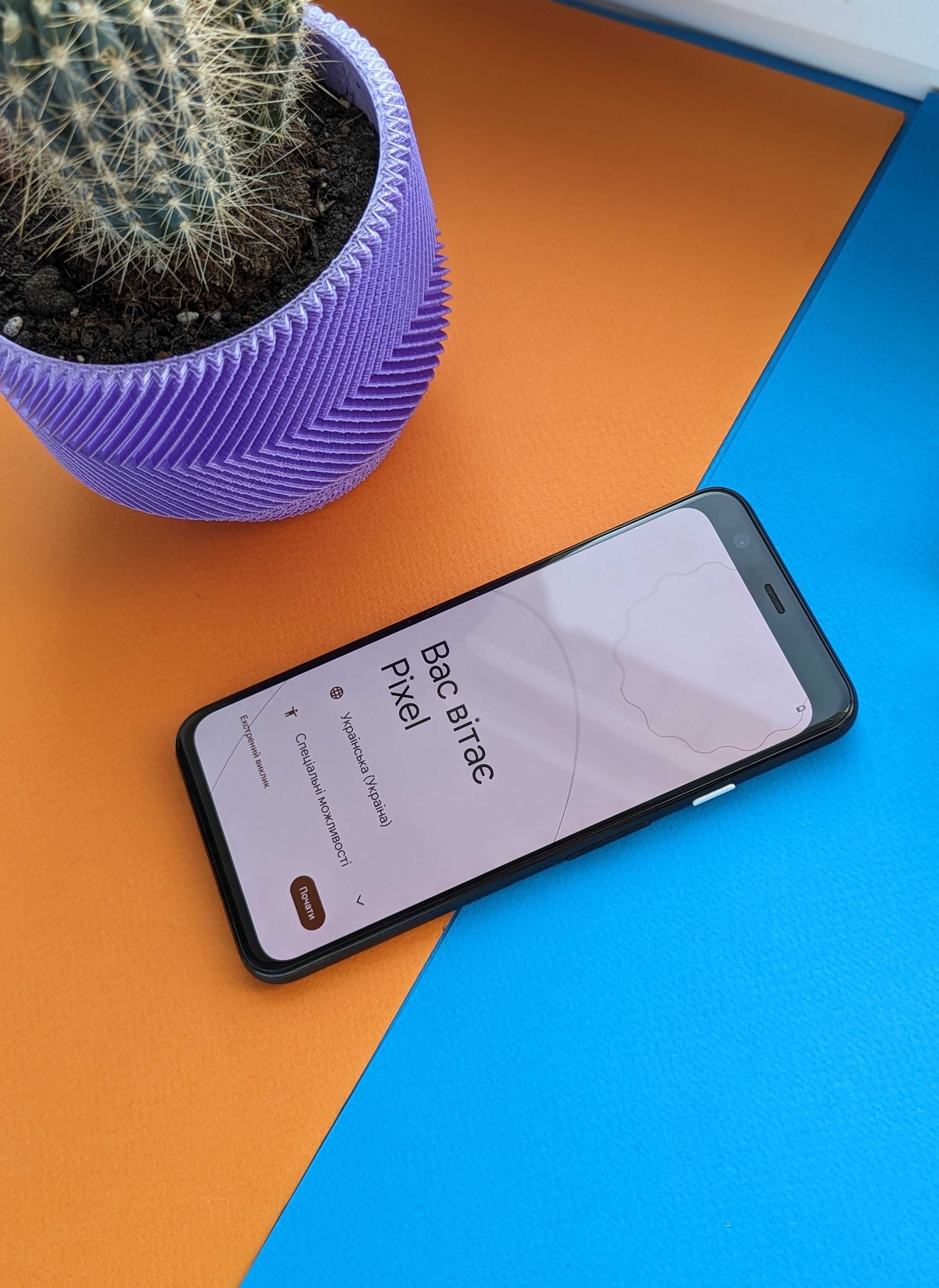 Google Pixel 4 - 128 ГБ Android 13 чохол, захисне скло, зарядка кабель