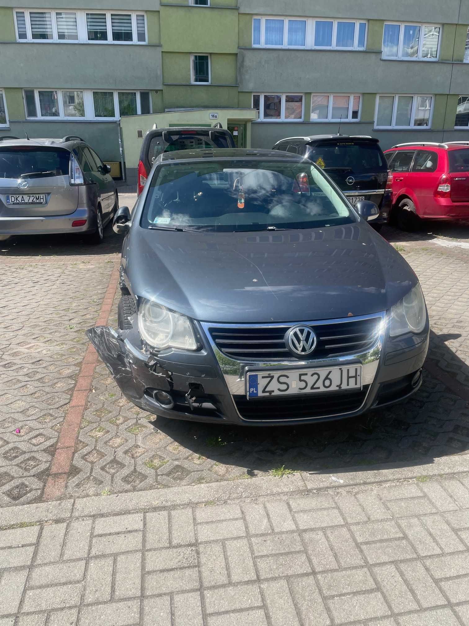 Volskwagen EOS 2.0 FSI 2007 r. - USZKODZONY !!!