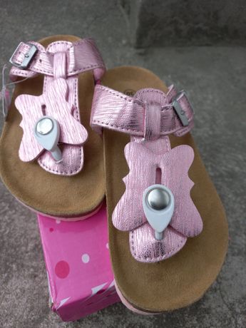 Japonki, klapki, sandały dla dziewczynki r.30 profilowane