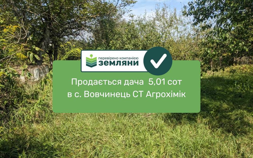 Продаж Дачі 5,01 сот в с.Вовчинець, СТ Агрохімік (5)