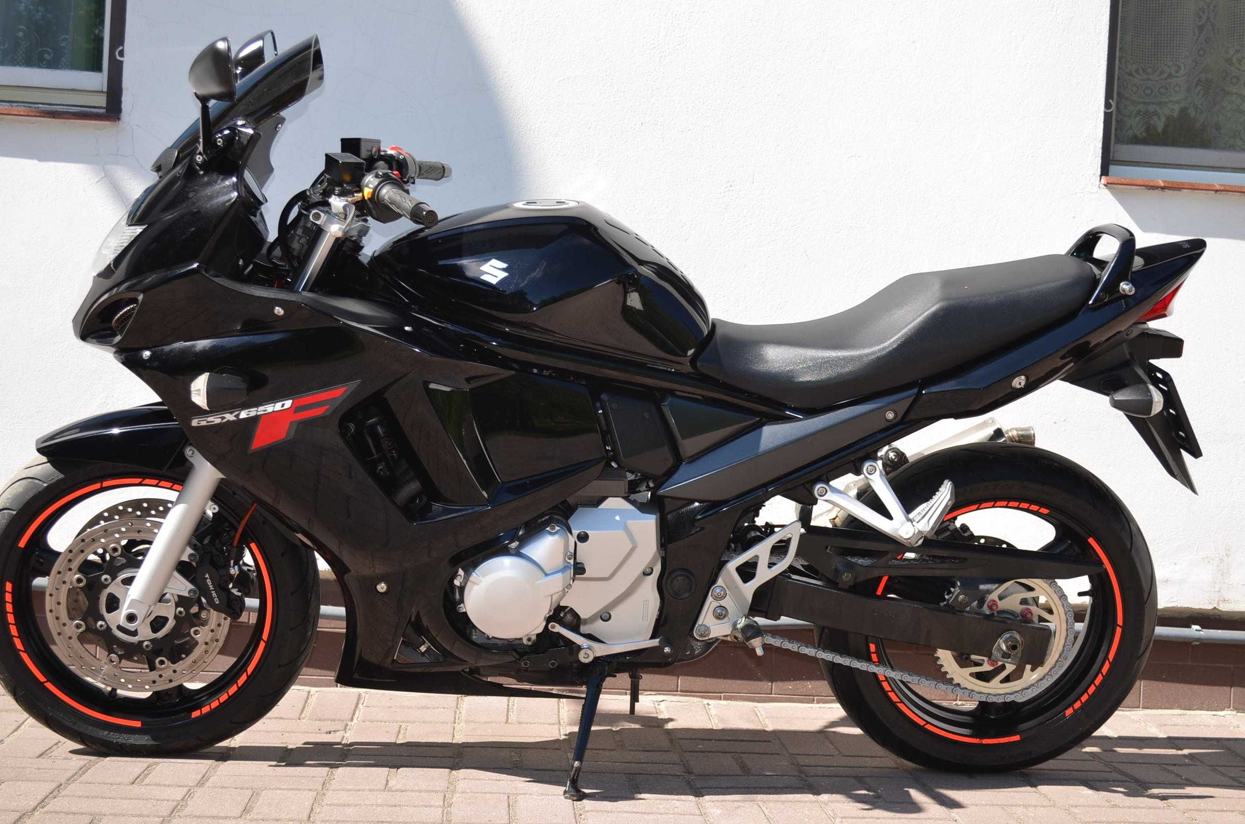 Suzuki GSX 650 F 24 tys. akcesoria