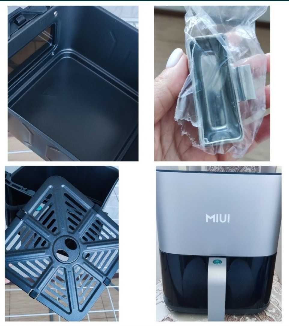 Аэрофритюрница Аэрогриль Xiaomi MIUI Air Fryer 5L Черная