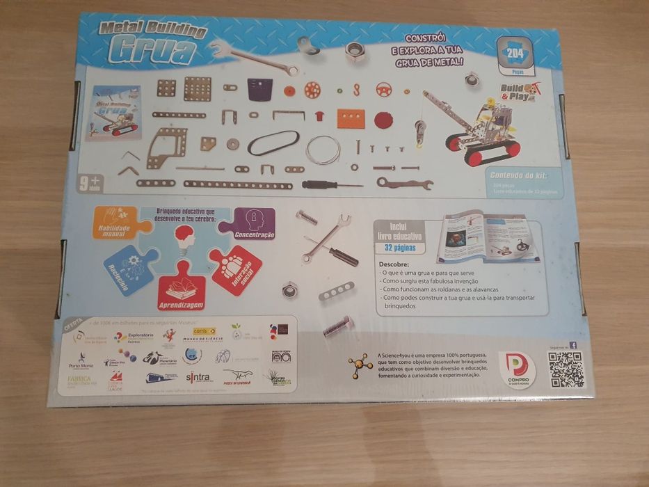 Jogo de construção "Grua metalica" Science4you