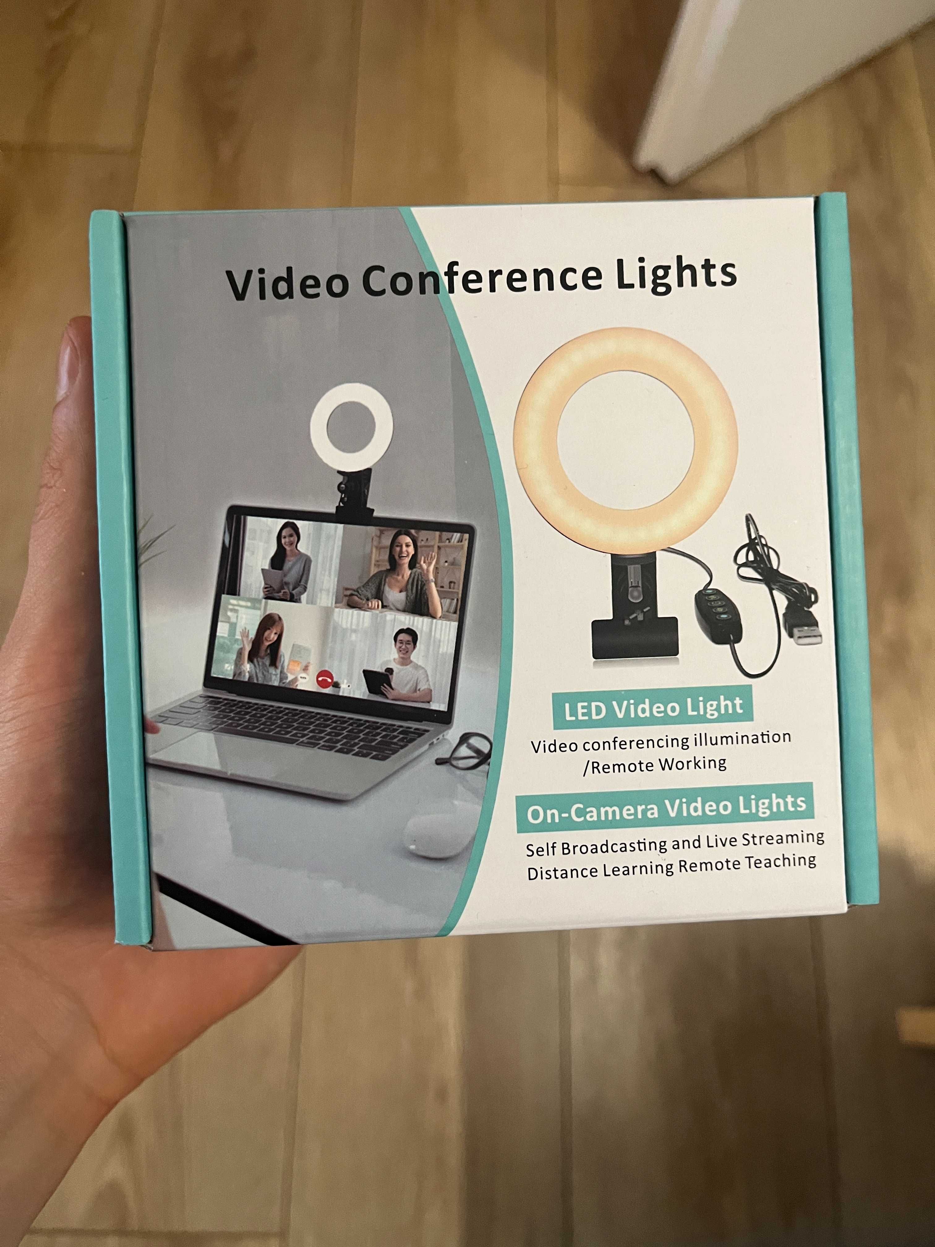LED Light Video Conference Circle Lights do nauki