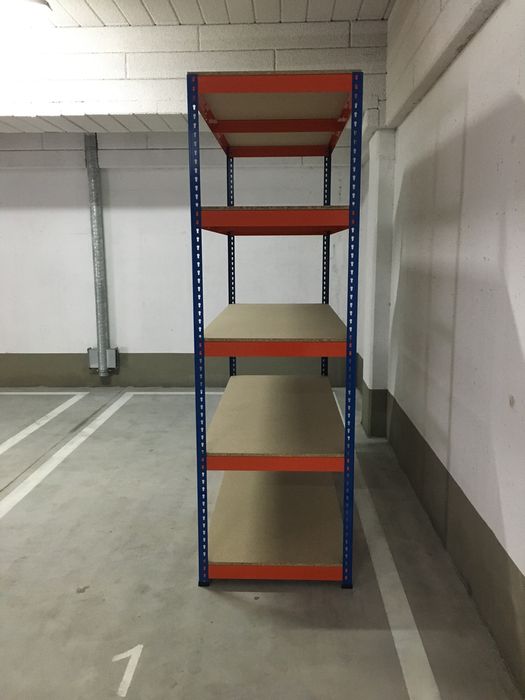 Regał magazynowy modulowy paletowy uzywany skrecany