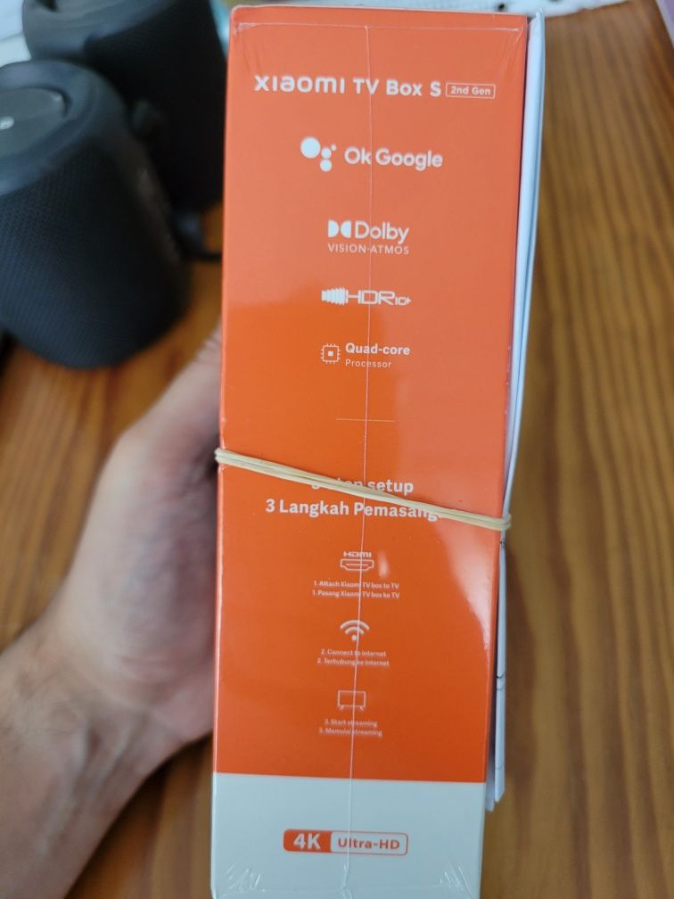 Xiaomi tv box s 4k nova